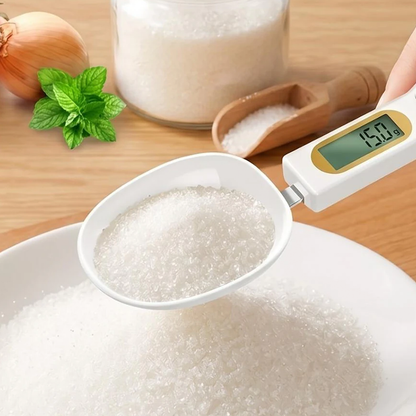 Handheld Electronic Measuring Spoon Scale, Portable Precision Weighing Utensil For Spices, Ground Ingredients And Beverage Making