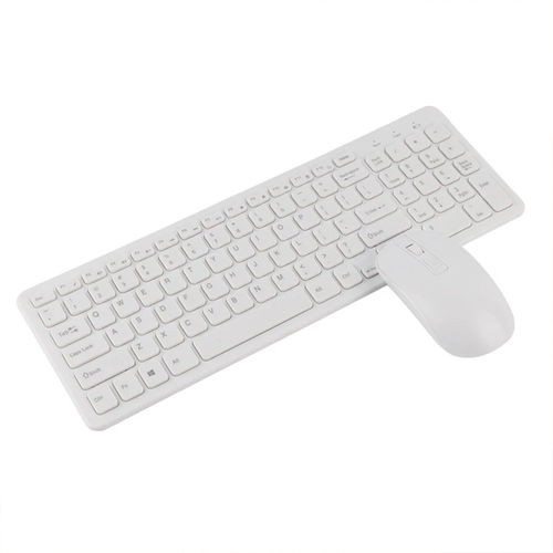 Full Size 2.4G Wireless Keyboard And Mouse Set, Stable Wireless Input Kit For Daily Office Computing